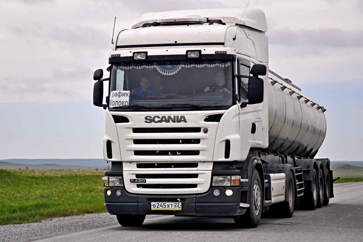 Алтайский край, № В 245 ХТ 22 — Scania ('2004) R420