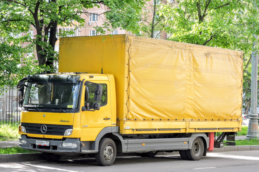 Москва, № М 568 РС 197 — Mercedes-Benz Atego 818