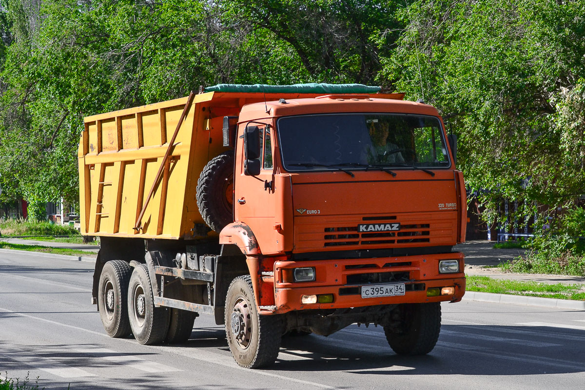 Волгоградская область, № С 395 АК 34 — КамАЗ-6522 [652200]