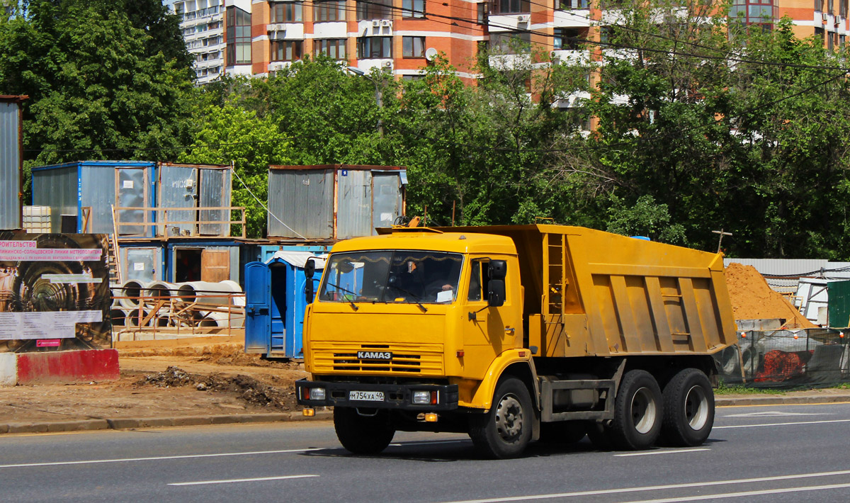 Калужская область, № М 754 ХА 40 — КамАЗ-65115-02 [65115C]