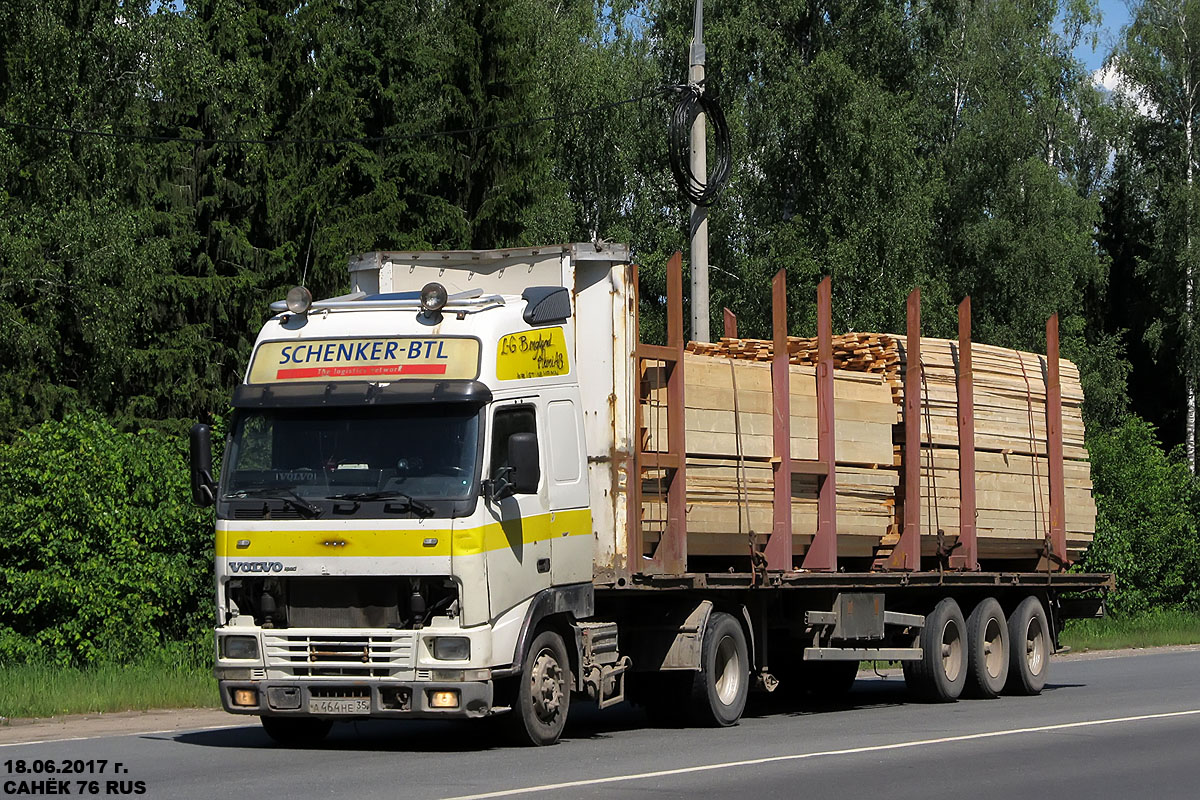 Вологодская область, № А 464 НЕ 35 — Volvo ('1993) FH12.420