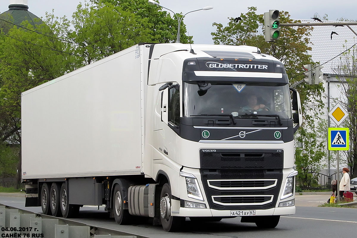 Смоленская область, № А 421 АУ 67 — Volvo ('2012) FH.460