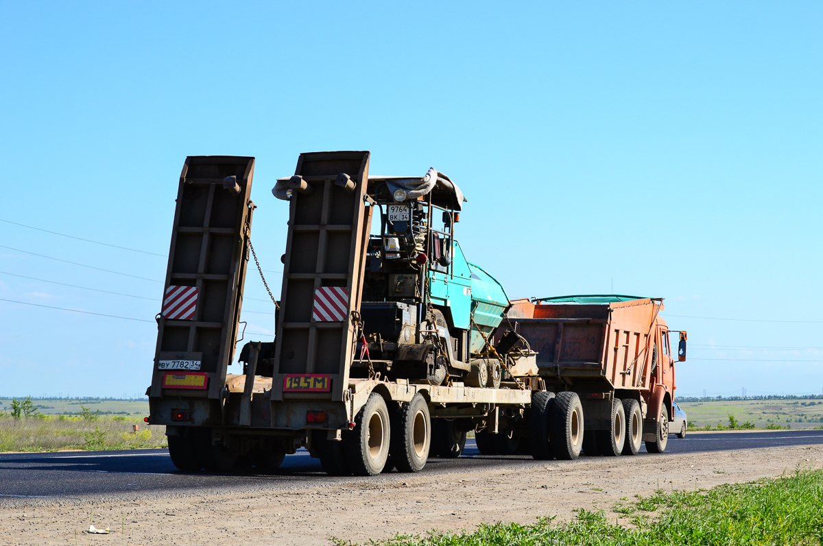 Волгоградская область, № А 544 ХС 34 — КамАЗ-65115-13 [65115N]