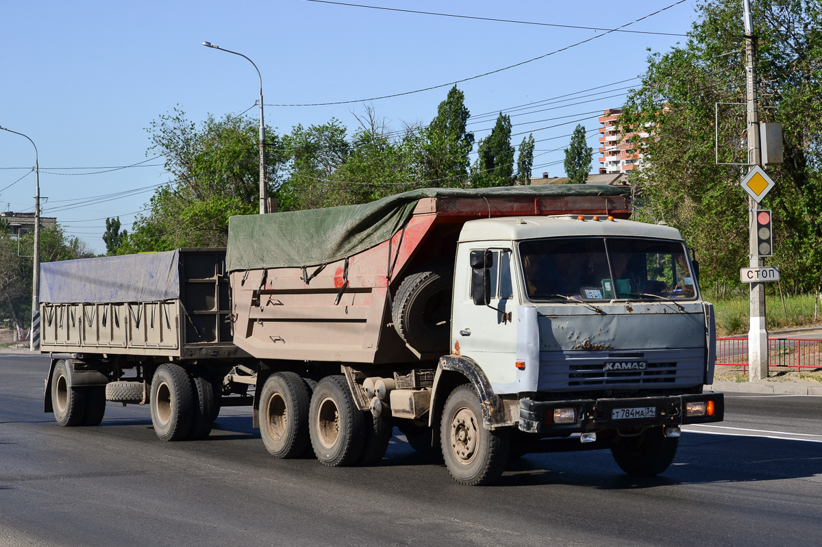 Волгоградская область, № Т 784 МА 34 — КамАЗ-55111-02 [55111C]