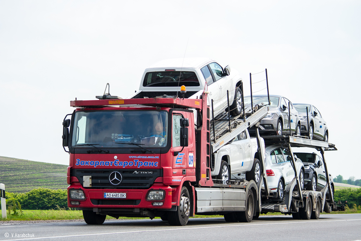 Закарпатская область, № 09 — Mercedes-Benz Actros ('2003) 1841