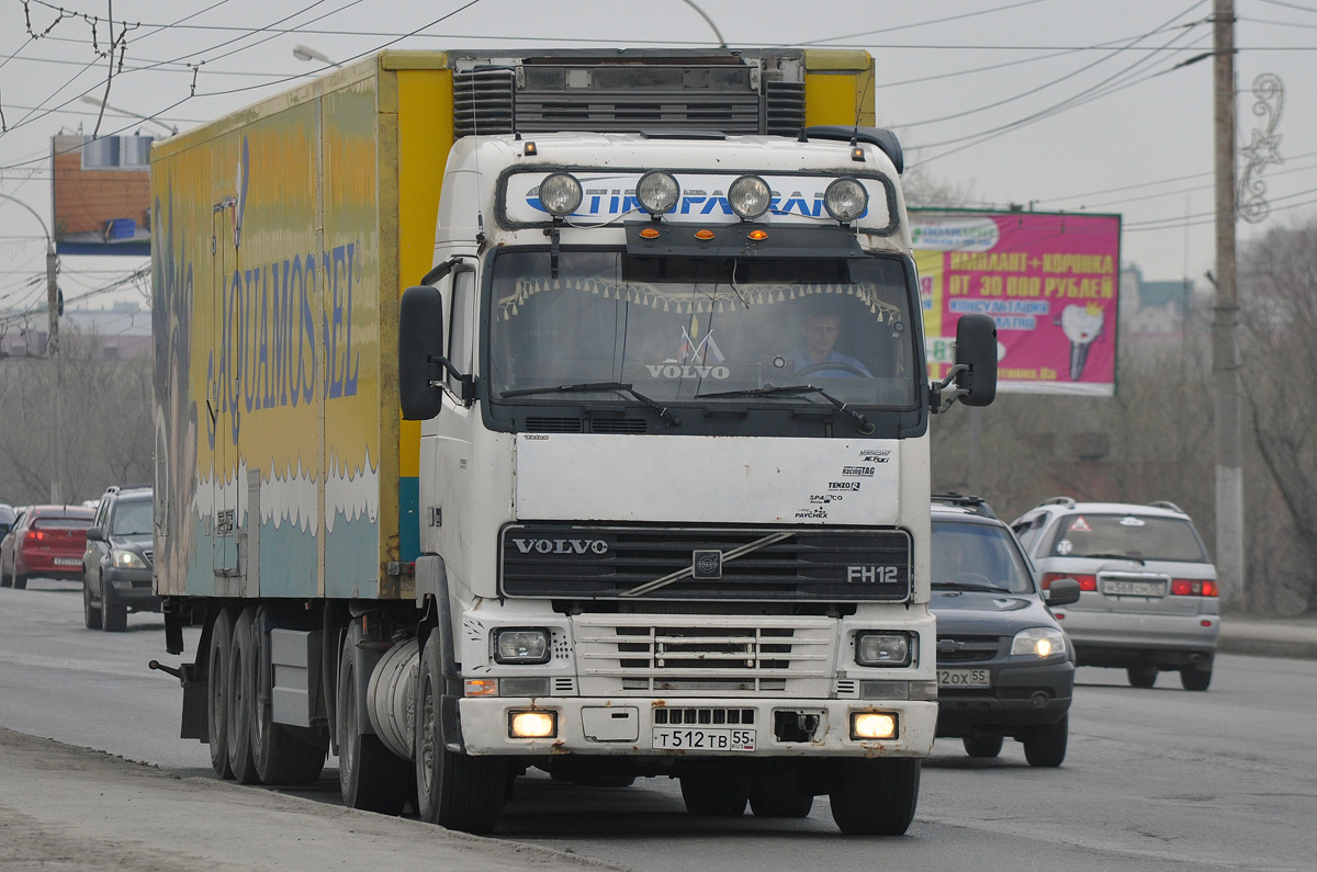 Омская область, № Т 512 ТВ 55 — Volvo ('1993) FH12.340