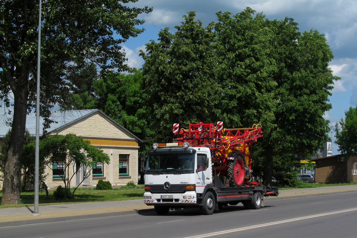 Литва, № HUT 222 — Mercedes-Benz Atego 1223