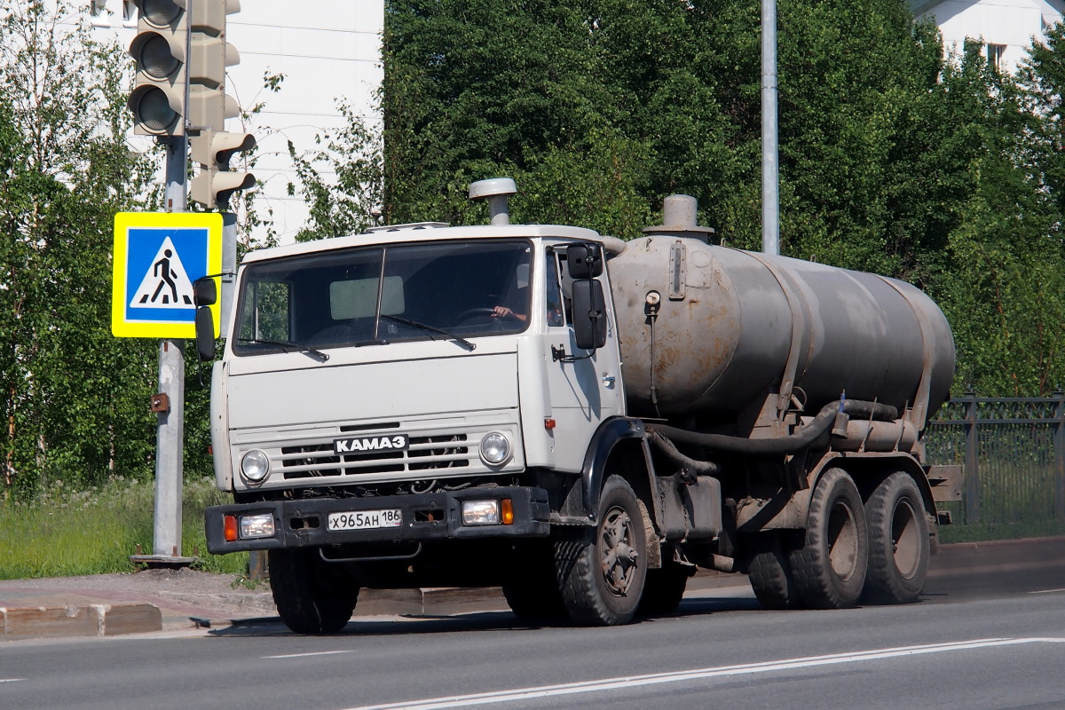 Ханты-Мансийский автоном.округ, № Х 965 АН 186 — КамАЗ-53213