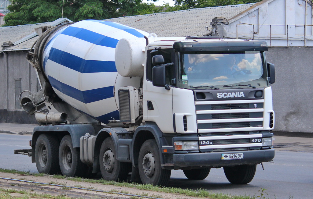 Одесская область, № ВН 8614 ВС — Scania ('1996) R124C