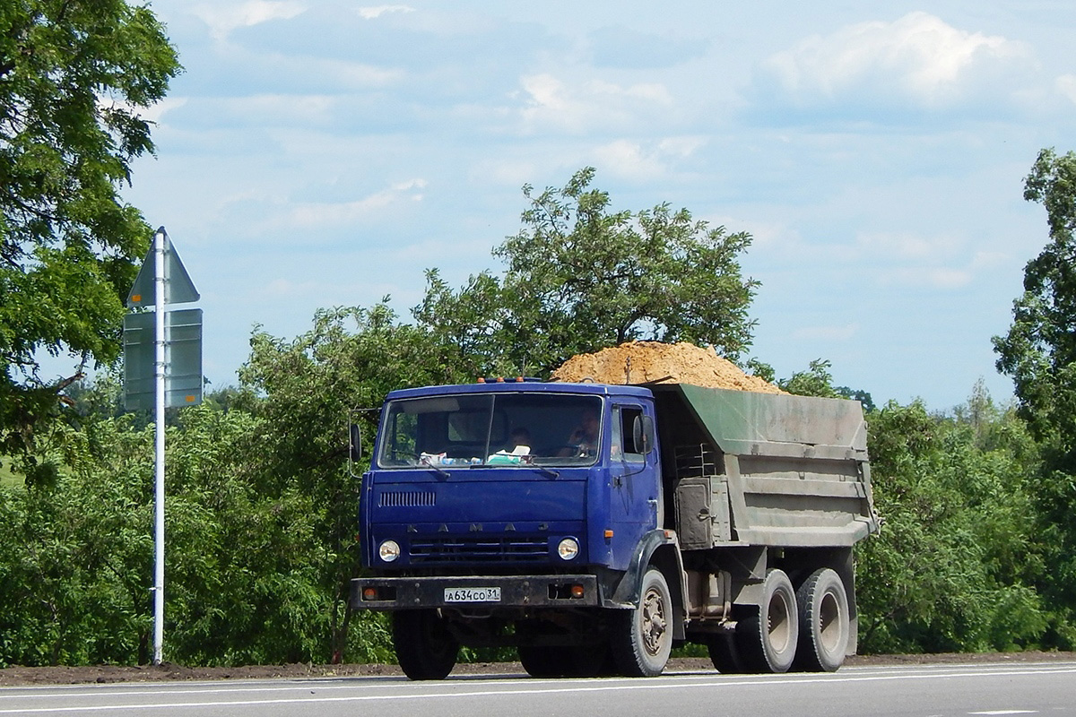 Белгородская область, № А 634 СО 31 — КамАЗ-55111 [551110]