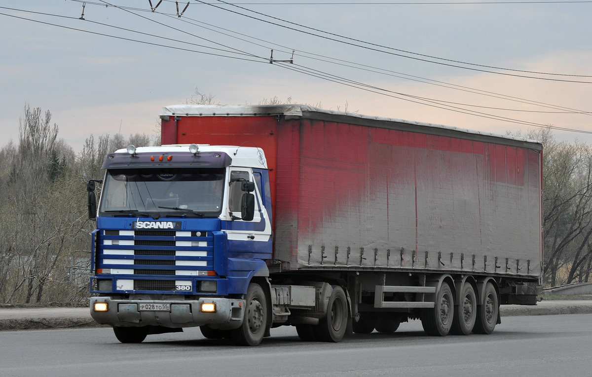 Омская область, № Р 028 ТО 55 — Scania (III) R113H