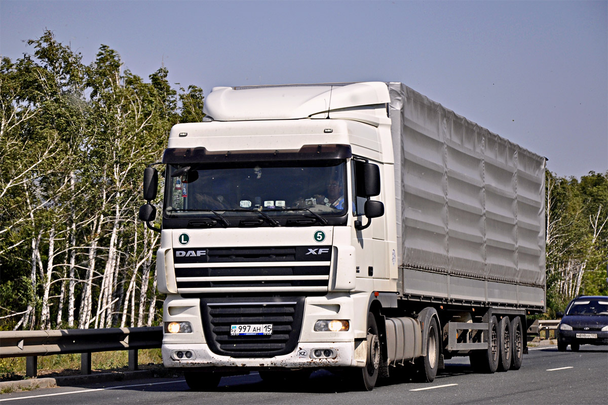 Северо-Казахстанская область, № 997 AH 15 — DAF XF105 FT