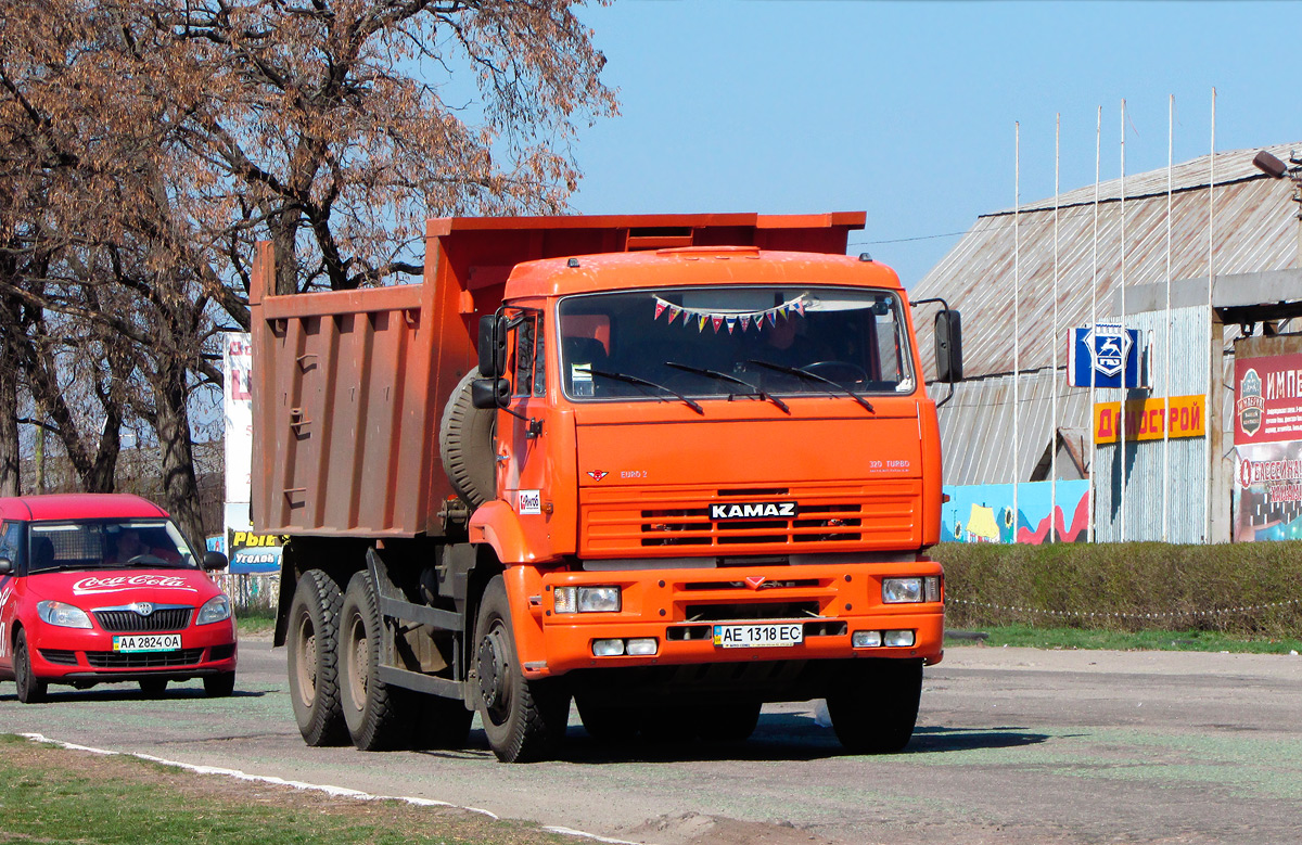 Днепропетровская область, № АЕ 1318 ЕС — КамАЗ-6520 [652000]