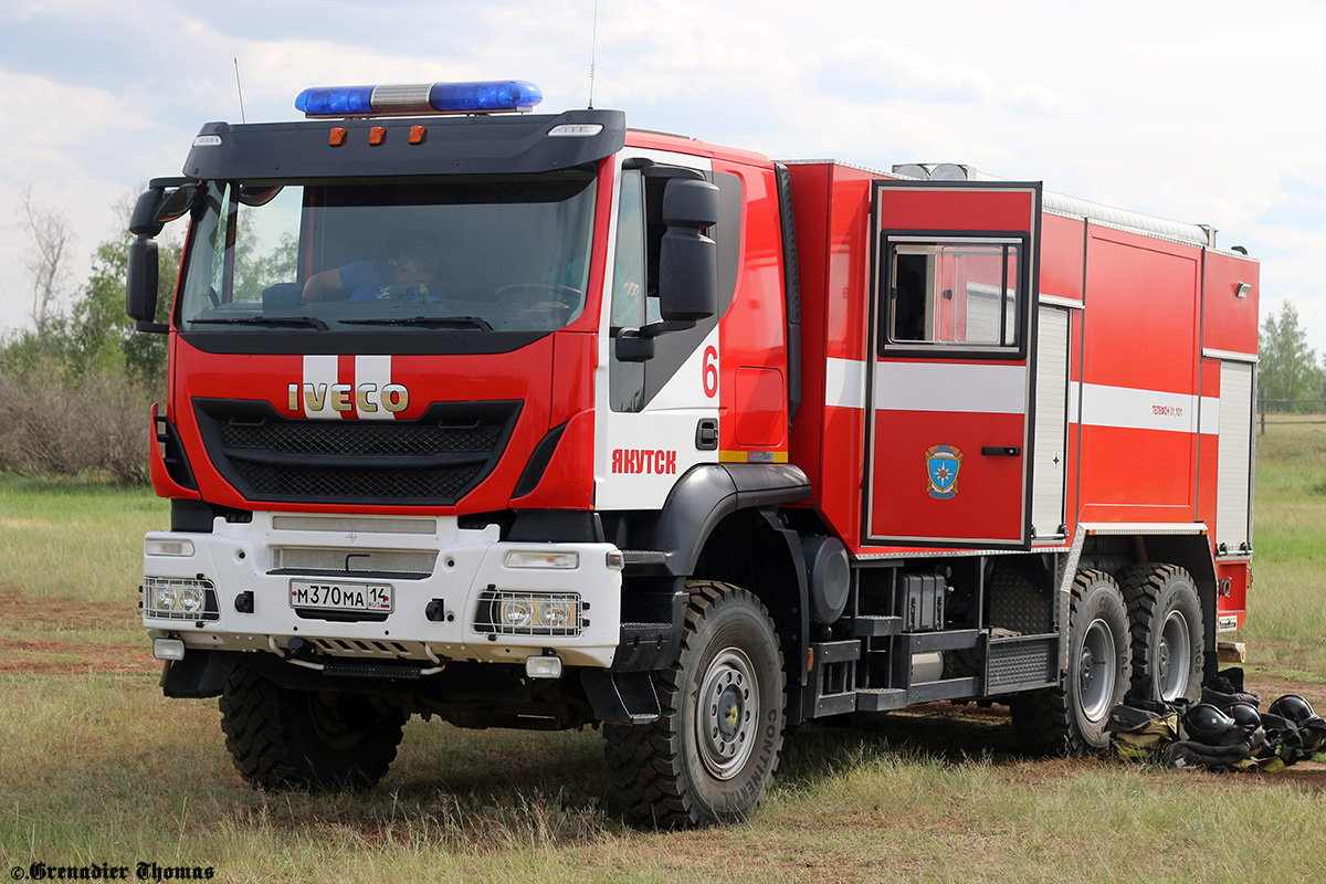 Саха (Якутия), № М 370 МА 14 — IVECO-AMT Trakker ('2013)