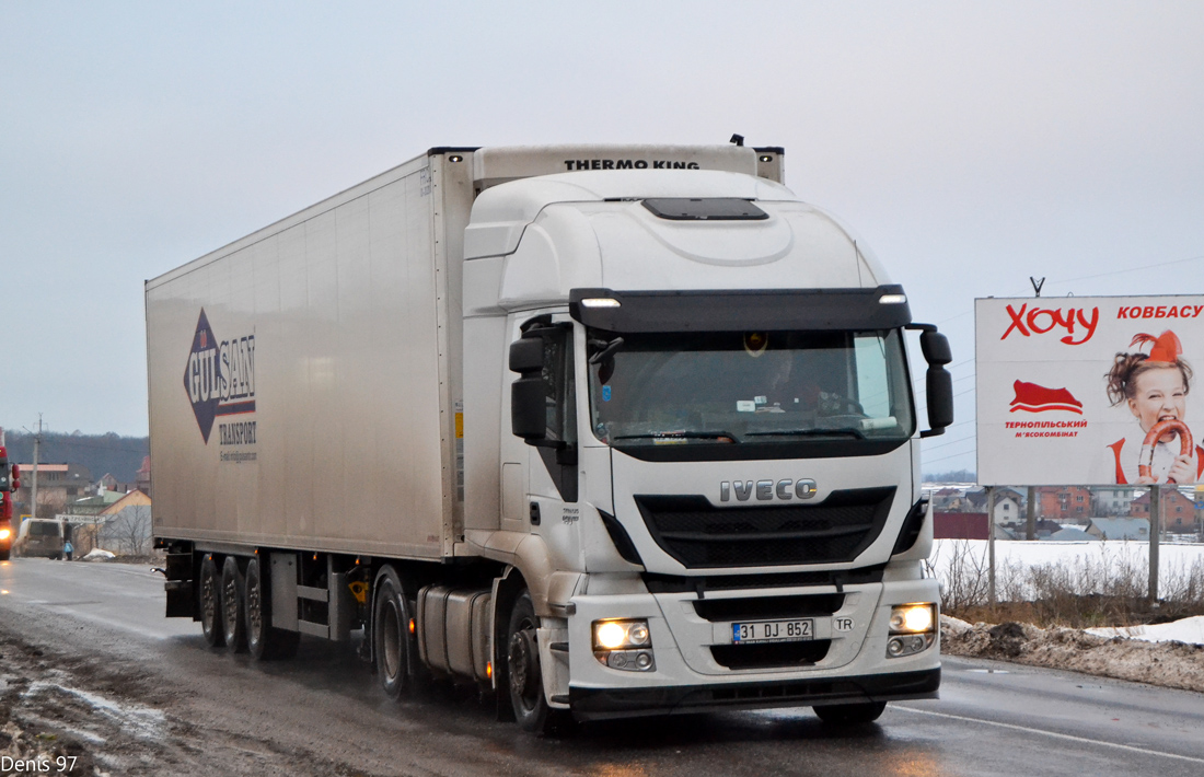 Турция, № 31 DJ 852 — IVECO Stralis ('2012) 460