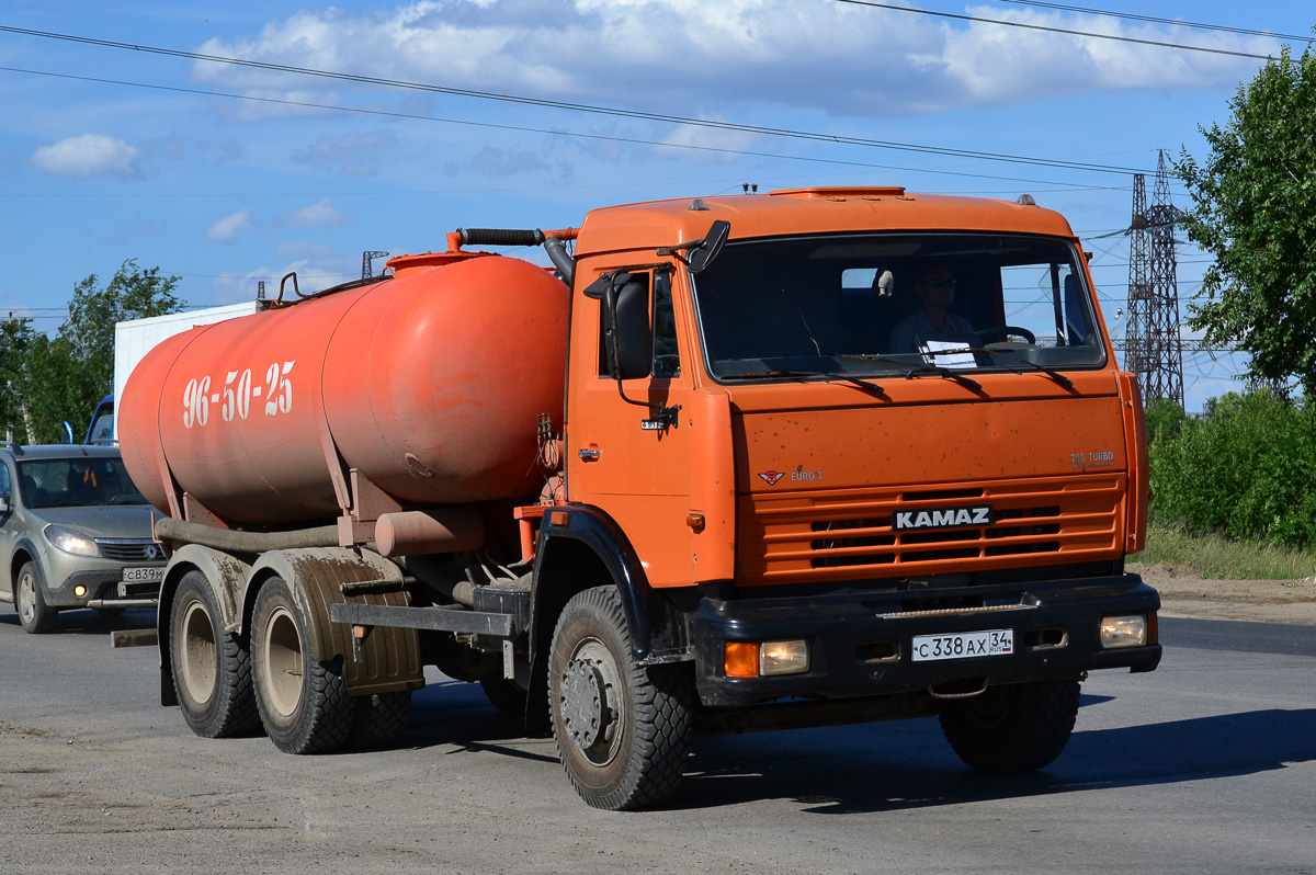 Волгоградская область, № С 338 АХ 34 — КамАЗ-65115-62