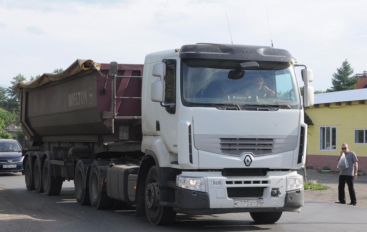 Омская область, № С 773 АТ 55 — Renault Premium Lander [X9P]