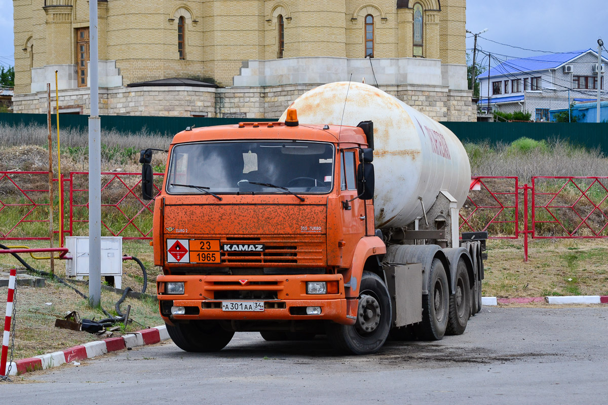 Волгоградская область, № А 301 АА 34 — КамАЗ-6460 [646000]