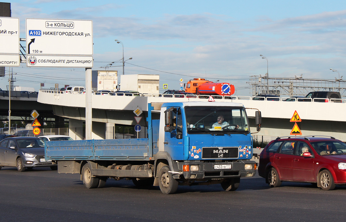 Москва, № С 433 УВ 777 — MAN L2000 (общая модель)