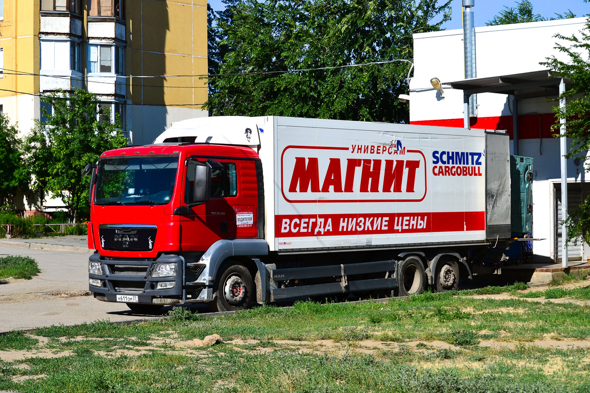 Волгоградская область, № Н 611 ОМ 37 — MAN TGS ('2007) 26.350