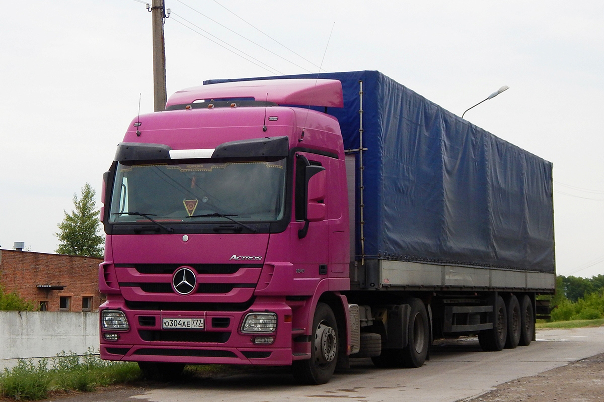 Москва, № О 304 АЕ 777 — Mercedes-Benz Actros ('2009) 1841