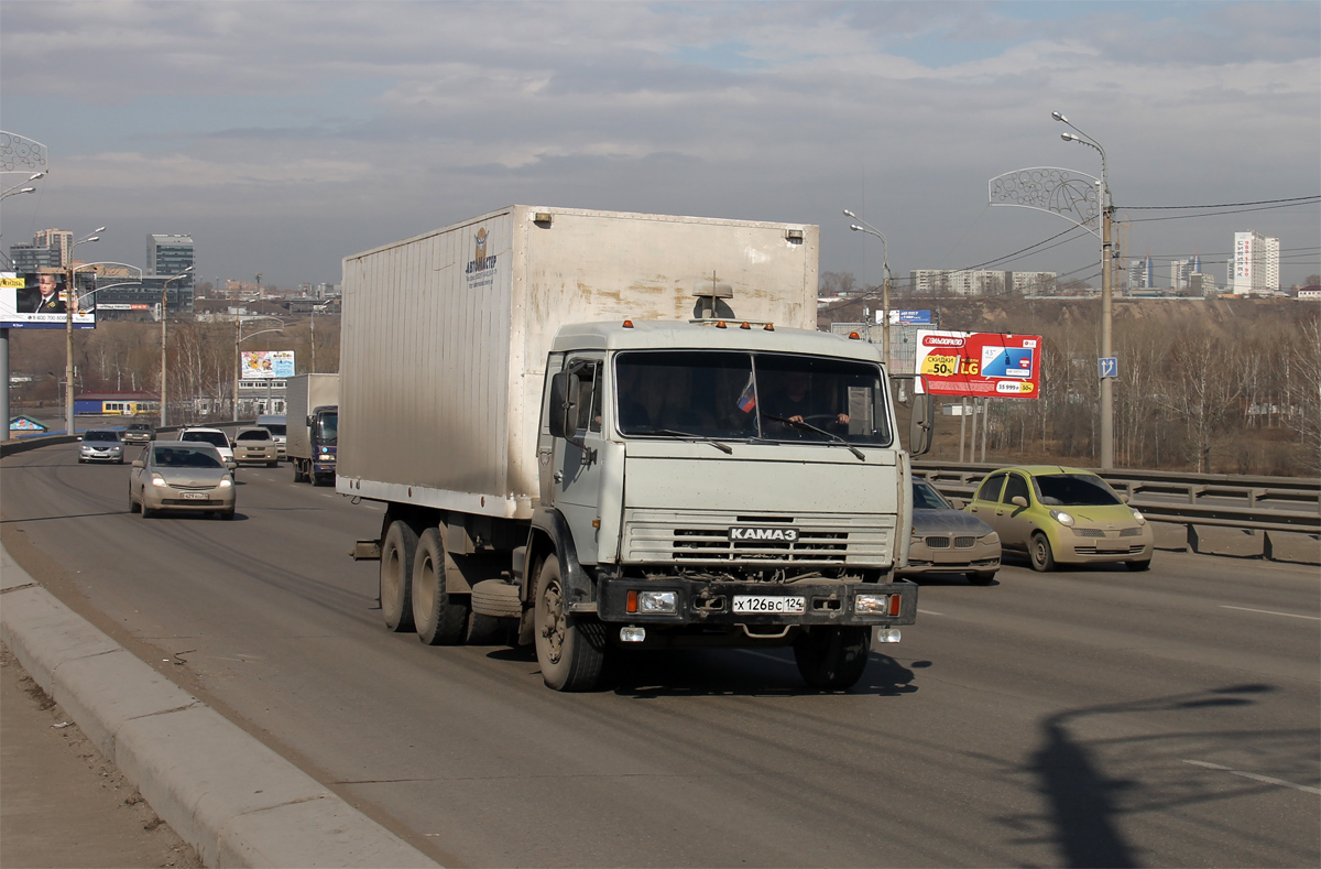 Красноярский край, № Х 126 ВС 124 — КамАЗ-53215 [532150]