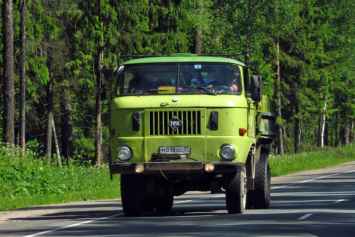 Ивановская область, № М 018 ОС 37 — IFA W50LA/K, LA/Z