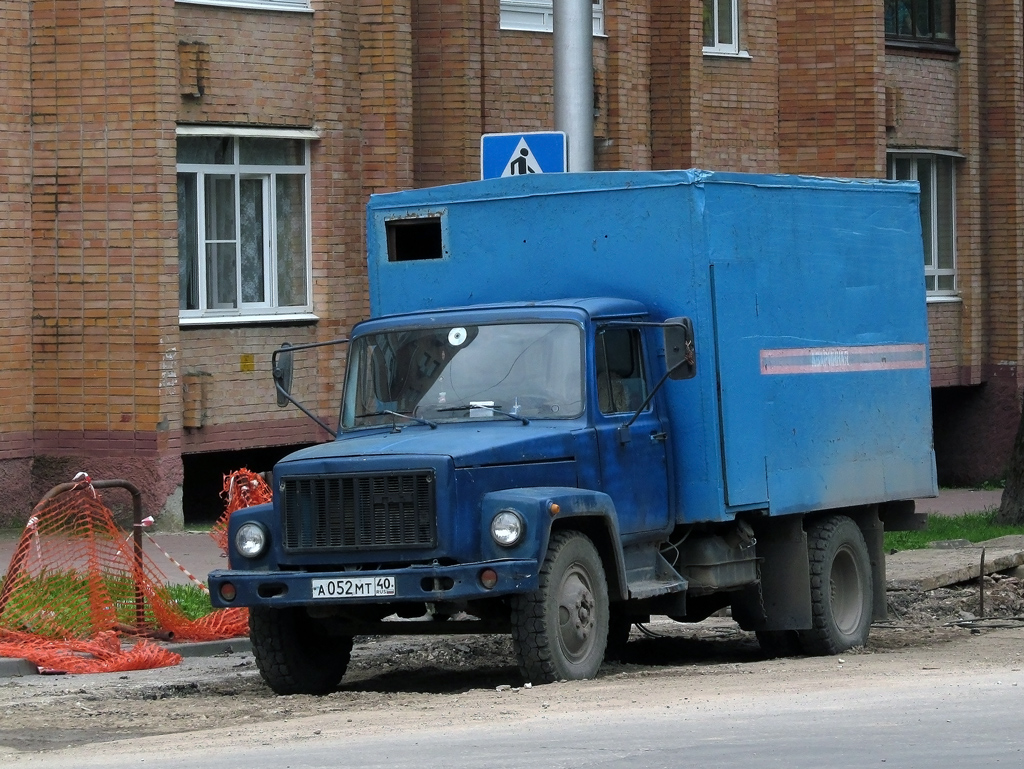 Калужская область, № А 052 МТ 40 — ГАЗ-3307