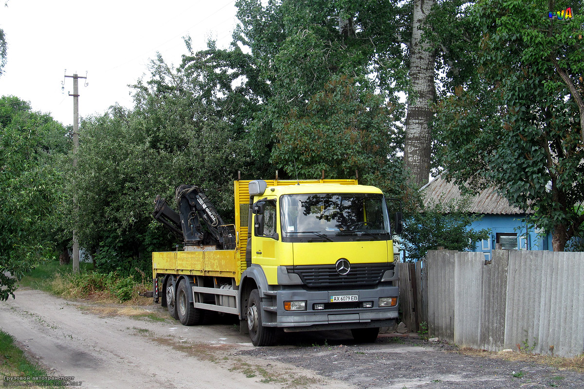 Харьковская область, № АХ 6079 ЕВ — Mercedes-Benz Atego 2528