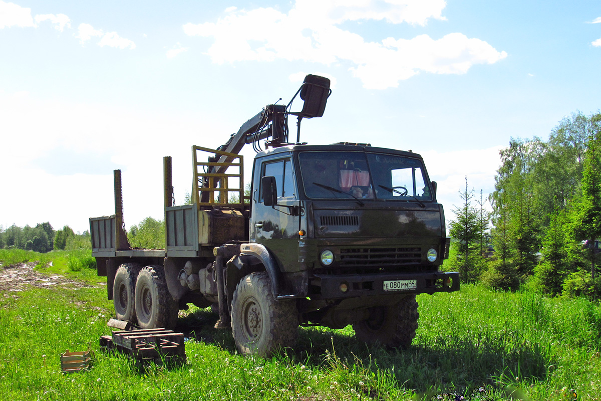 Костромская область, № Е 080 ММ 44 — КамАЗ-4310