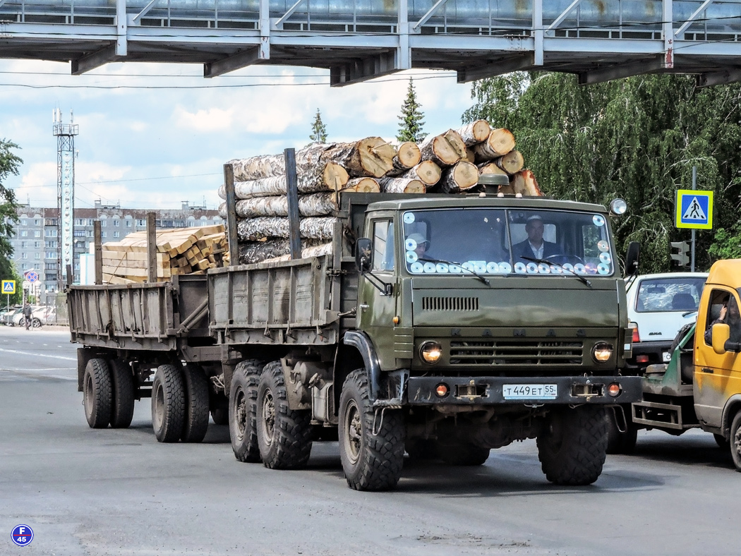 Курганская область, № Т 449 ЕТ 55 — КамАЗ-4310