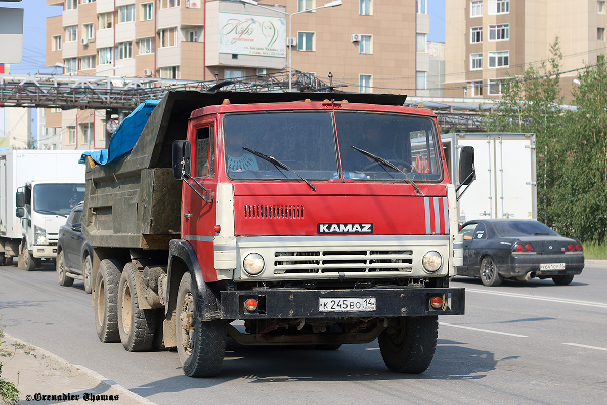 Саха (Якутия), № К 245 ВО 14 — КамАЗ-55111 [551110]