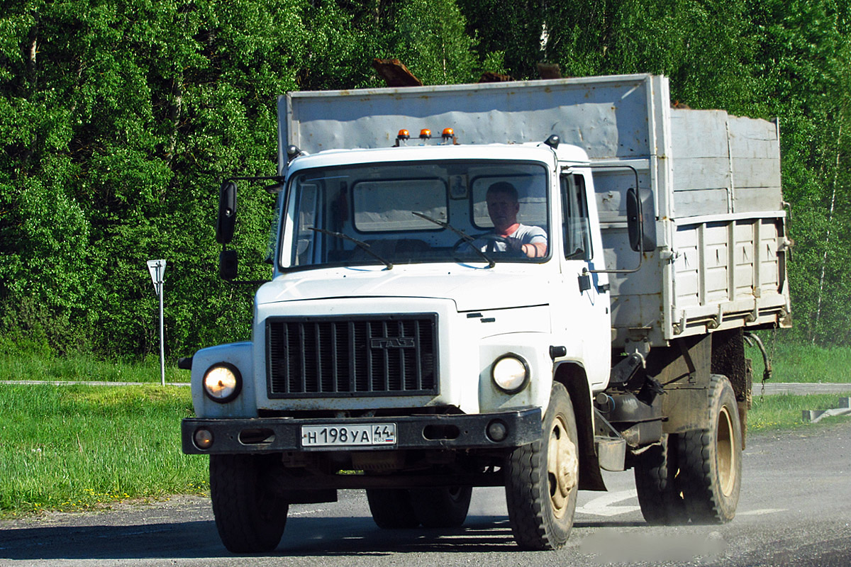 Костромская область, № Н 198 УА 44 — ГАЗ-3309