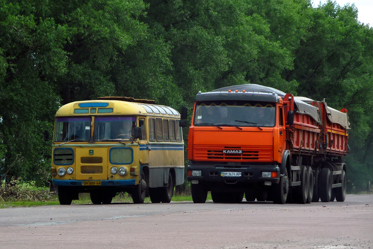 Сумская область, № ВМ 3674 АР — КамАЗ-53215-15 [53215R]