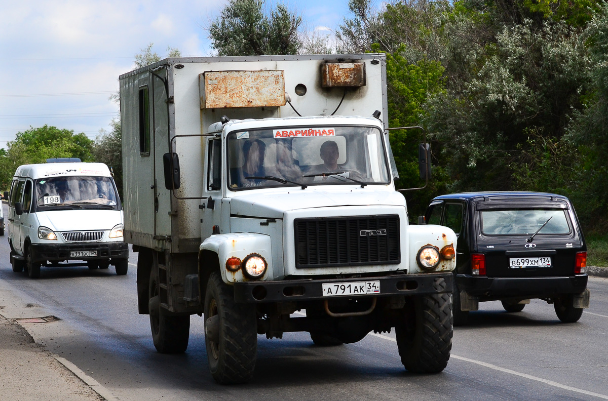 Волгоградская область, № А 791 АК 34 — ГАЗ-33081 «Садко»