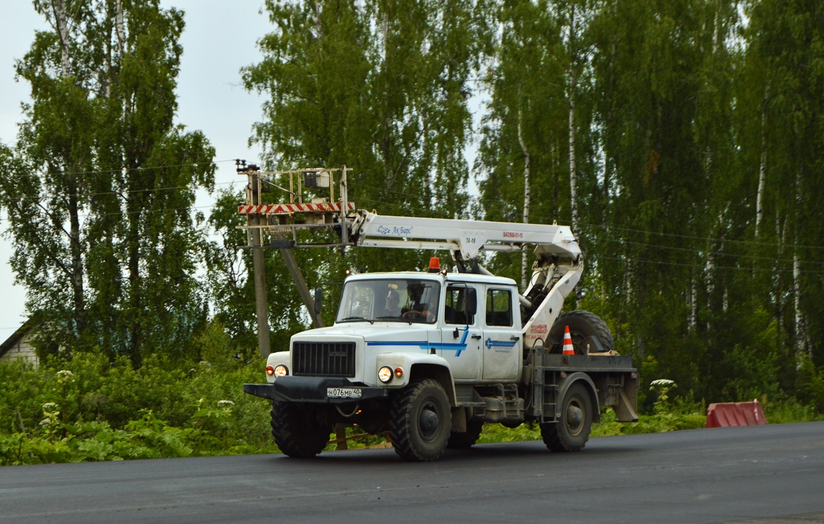 Калужская область, № Н 076 МВ 40 — ГАЗ-33081 «Садко»