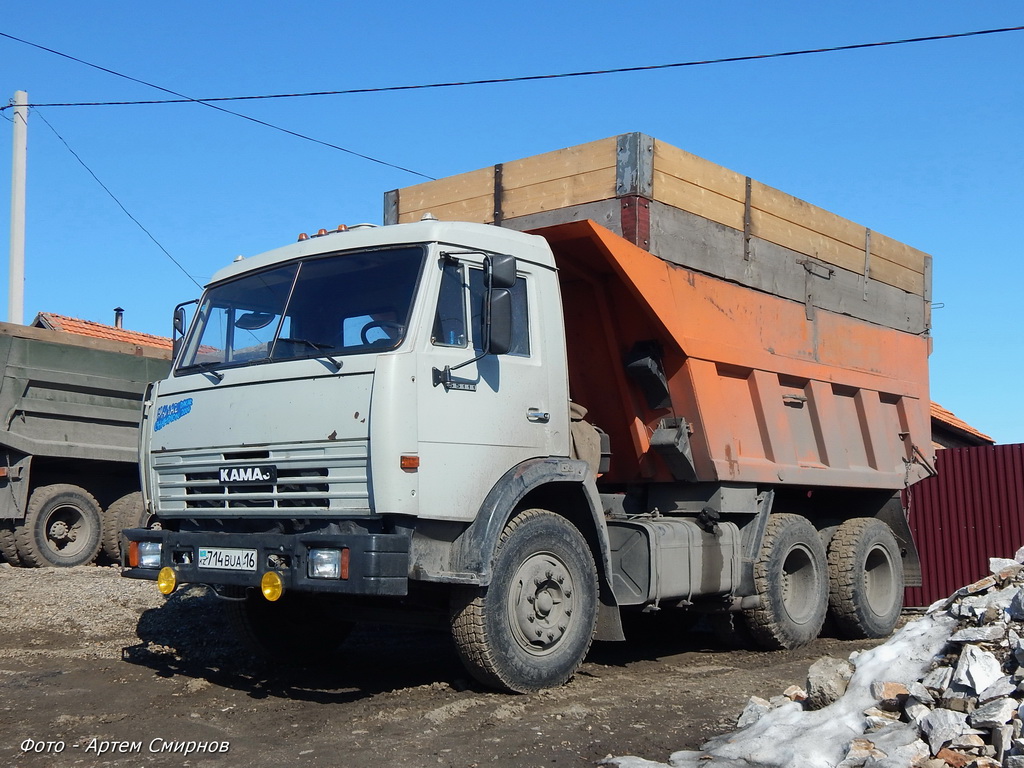 Восточно-Казахстанская область, № 714 BUA 16 — КамАЗ-55111-02 [55111C]