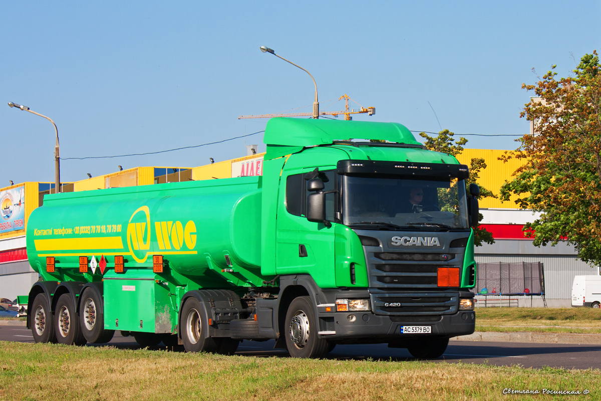 Волынская область, № АС 5379 ВО — Scania ('2009) G420