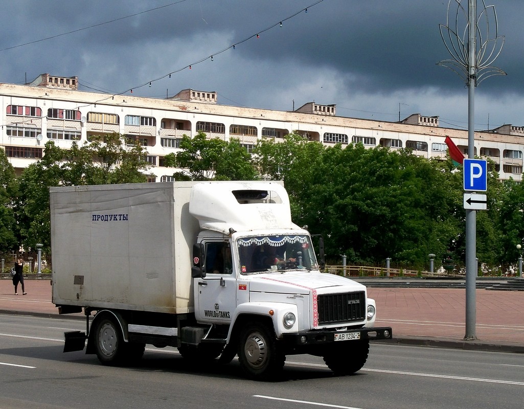 Витебская область, № АВ 1234-2 — ГАЗ-3309