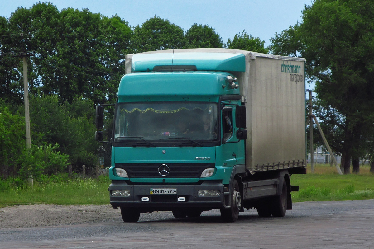 Сумская область, № ВМ 0165 АХ — Mercedes-Benz Atego 1228