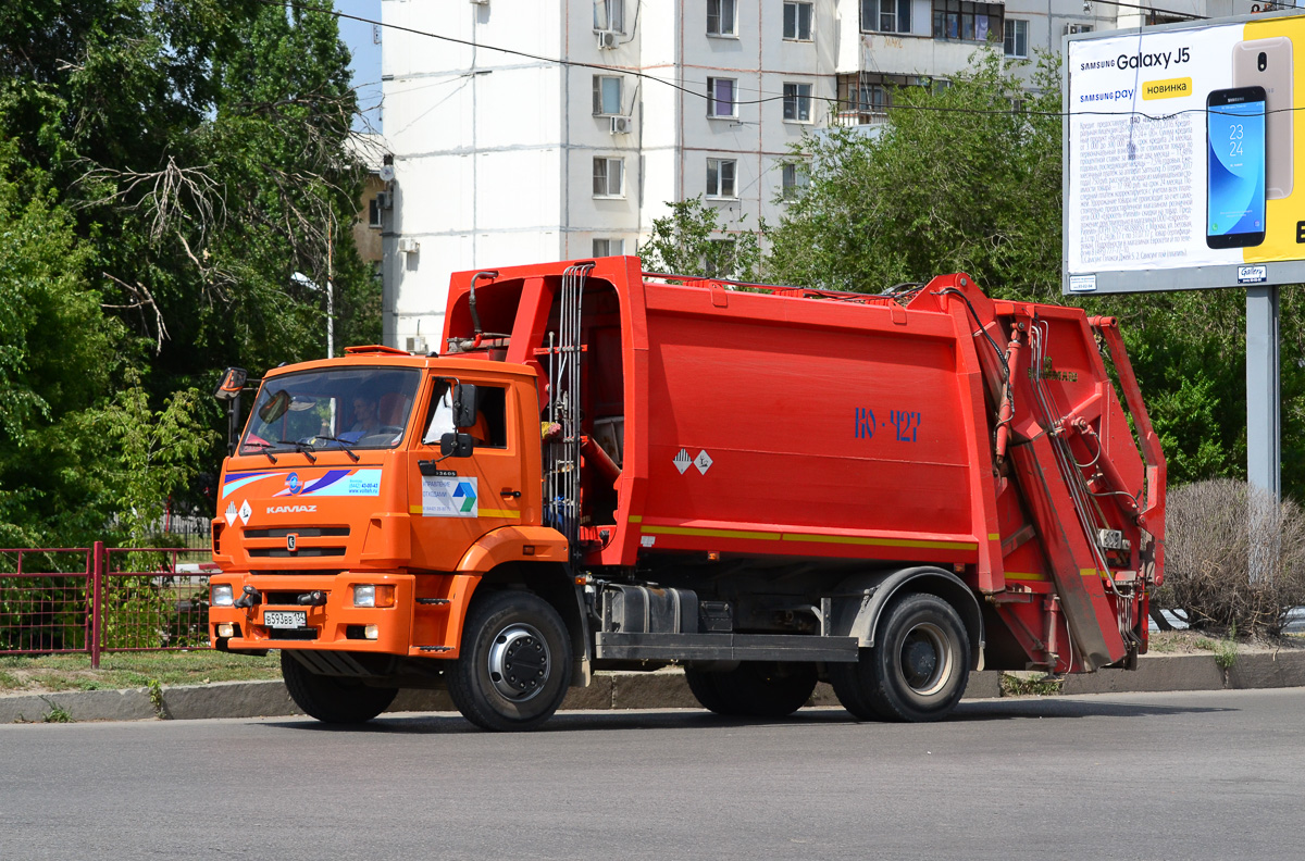 Волгоградская область, № В 593 ВВ 134 — КамАЗ-53605-L4