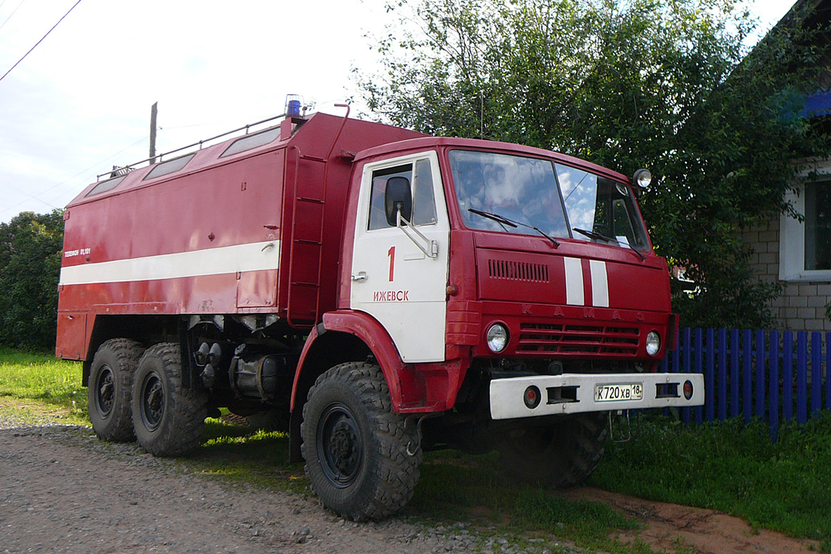 Удмуртия, № К 720 ХВ 18 — КамАЗ-43106