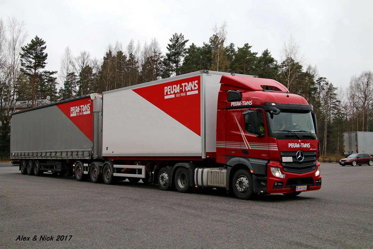 Финляндия, № LMU-226 — Mercedes-Benz Actros ('2011) 2551