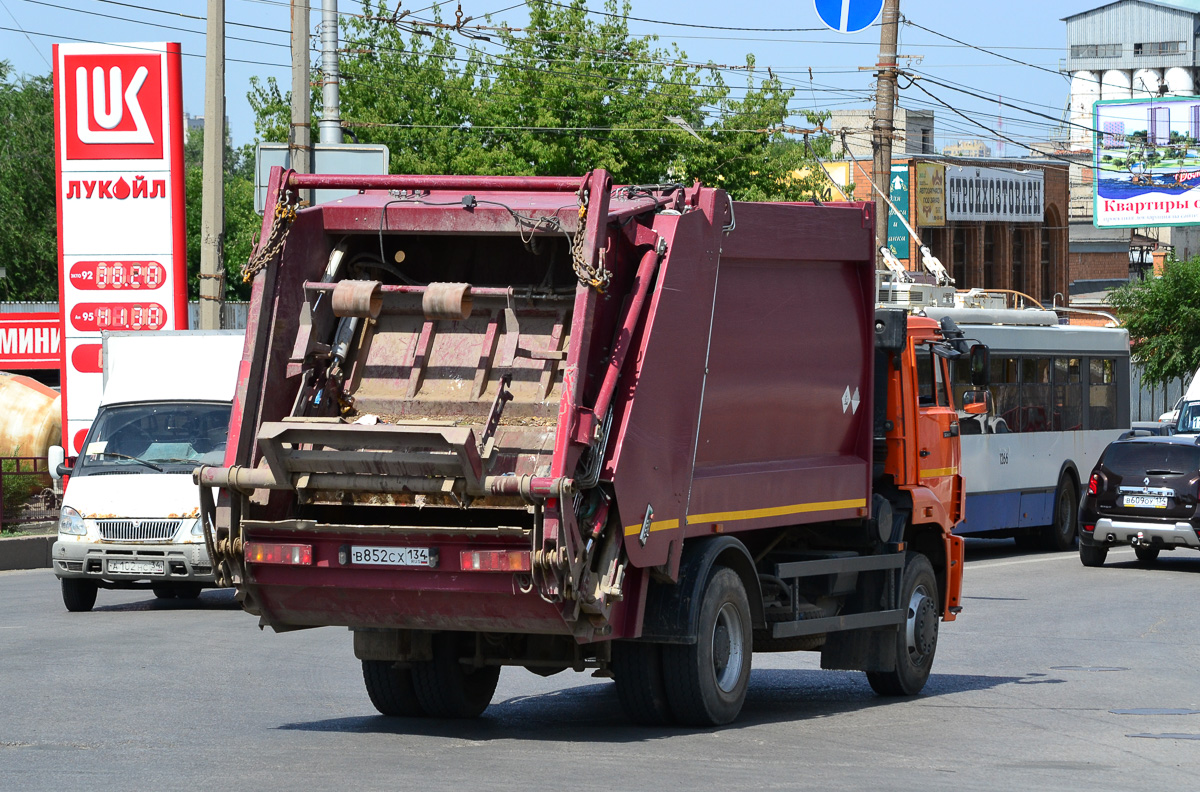 Волгоградская область, № В 852 СХ 134 — КамАЗ-53605-L4