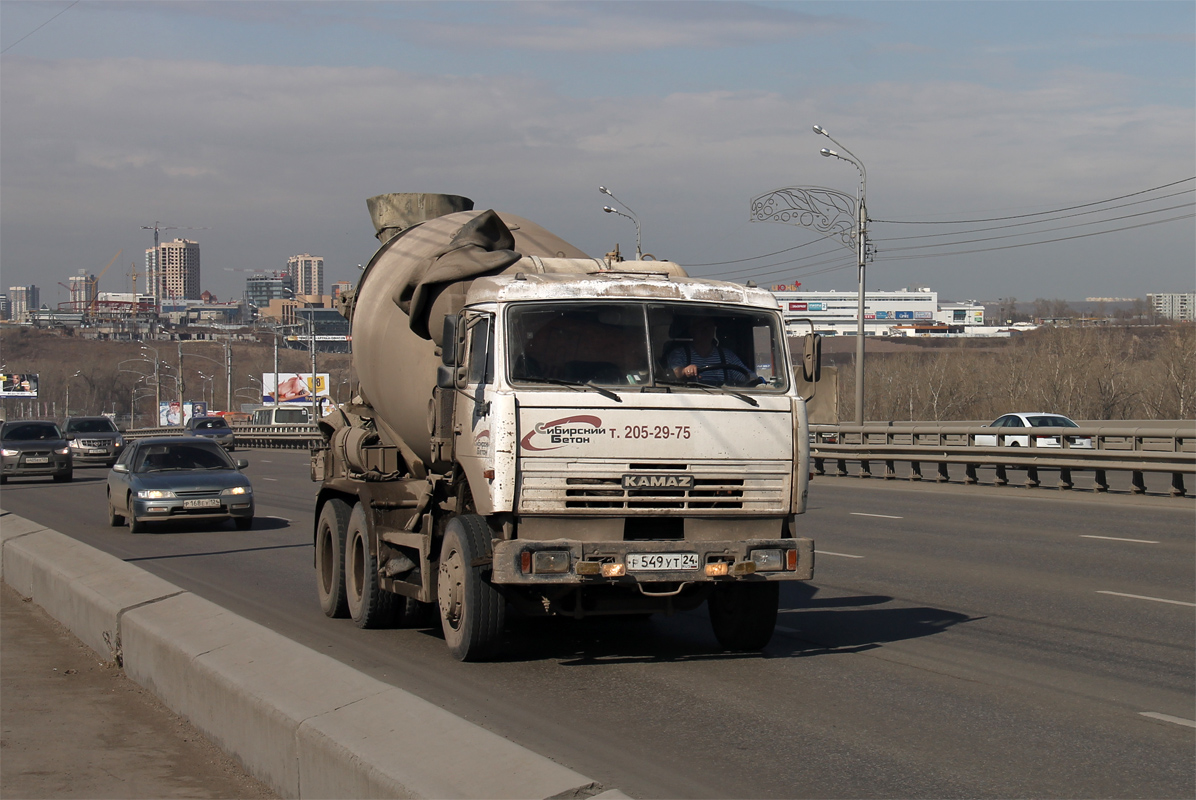 Красноярский край, № Р 549 УТ 24 — КамАЗ-53229-15 [53229R]