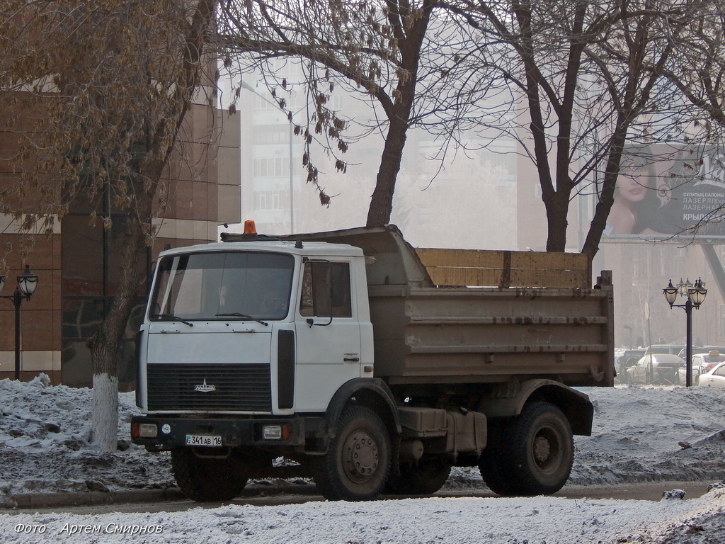 Восточно-Казахстанская область, № 341 AB 16 — МАЗ-555102