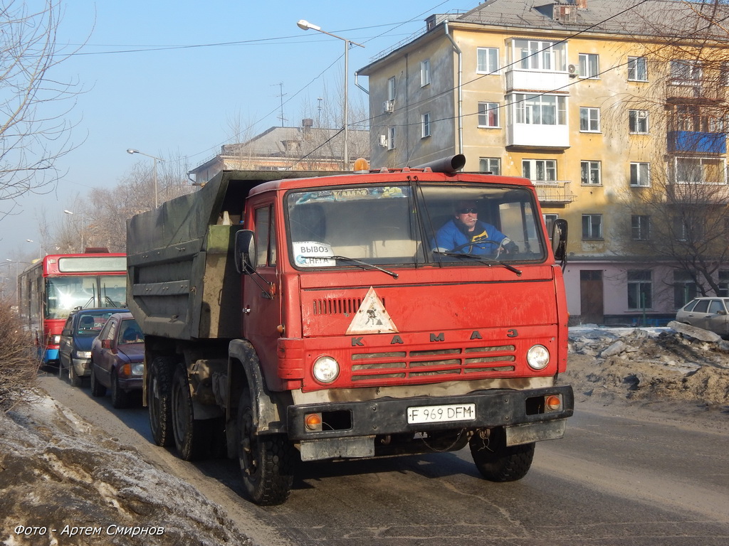 Восточно-Казахстанская область, № F 969 DFM — КамАЗ-5511