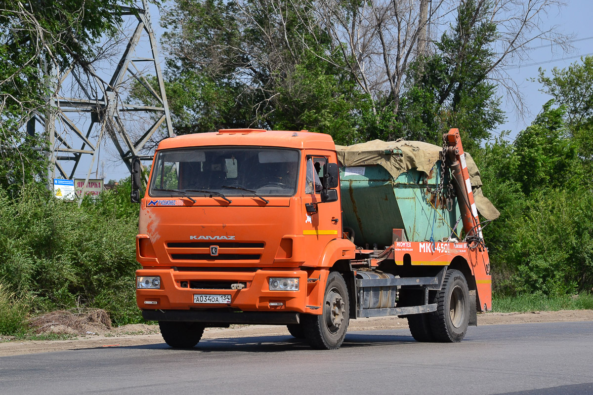 Волгоградская область, № А 034 ОА 134 — КамАЗ-43253-H3