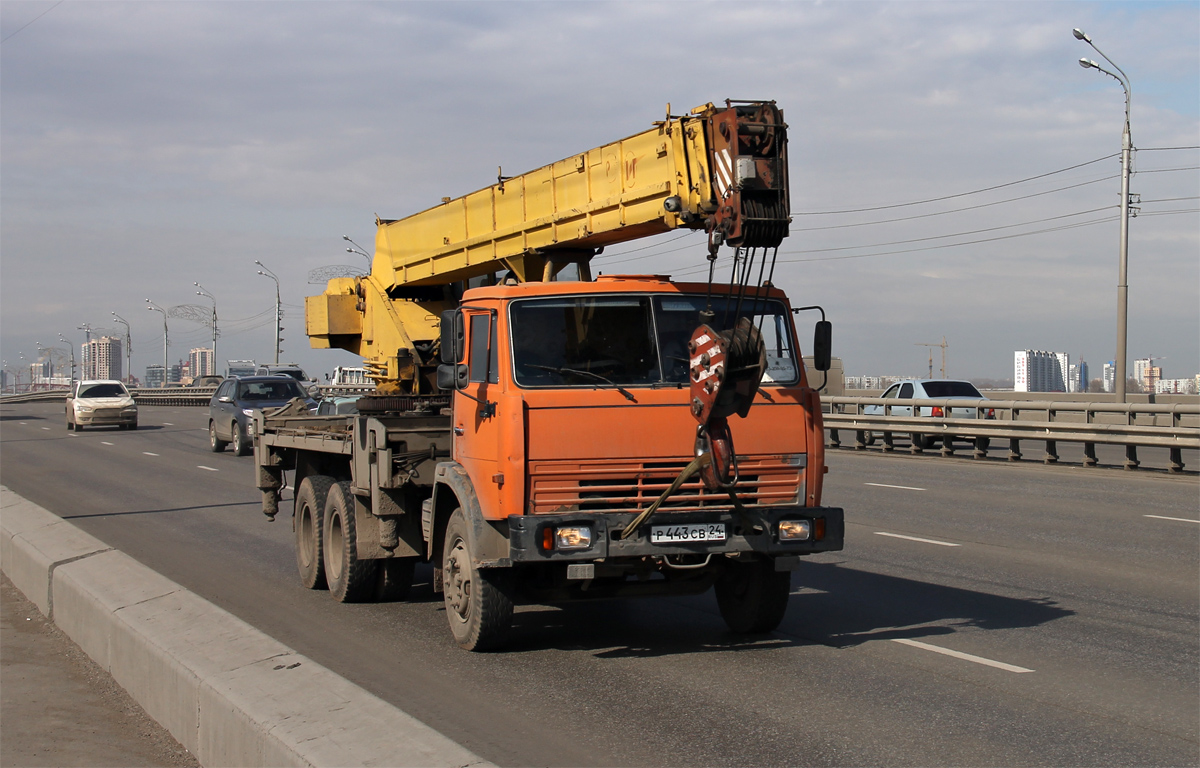 Красноярский край, № Р 443 СВ 24 — КамАЗ-53215-15 [53215R]