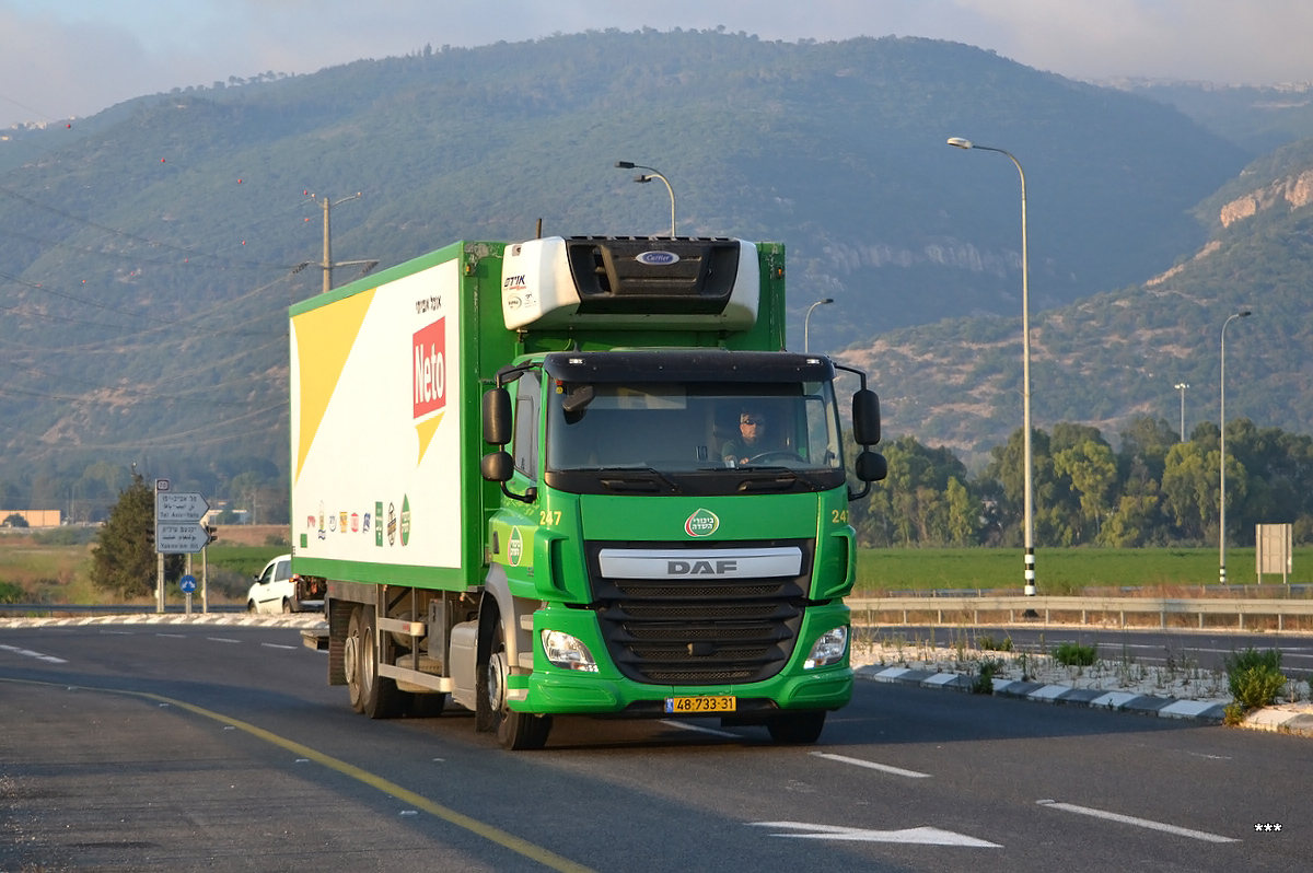 Израиль, № 247 — DAF CF Euro6 (общая модель)